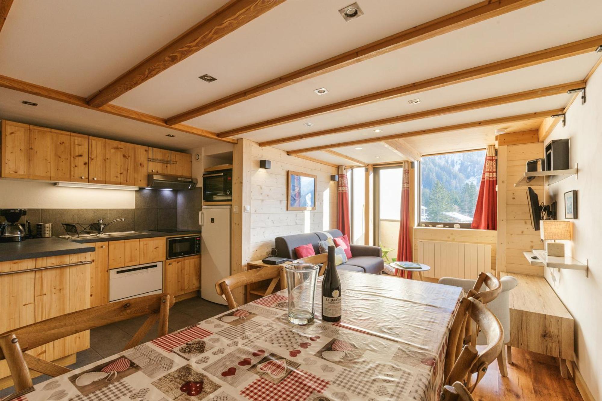 Résidence Grand Roc - Campanules 311 - Happy Rentals Chamonix Esterno foto